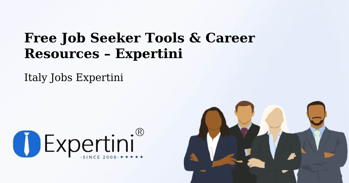 Free Job Seeker Tools & Career Resources – Monastero Bormida - Monastero Bormida, Italy Jobs Expertini