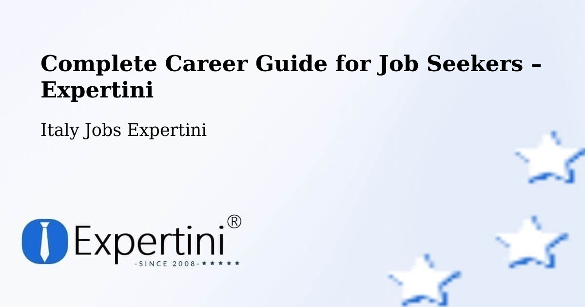 Career Guide for Job Seekers – Monastero Bormida - Monastero Bormida, Italy Jobs Expertini